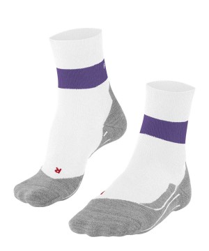 Falke RU Compression Stabilizing Running Socks Kadın Sports Socks Beyaz | 72UTFONJW