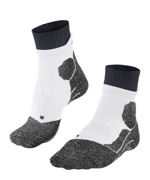 Falke RU Trail Running Socks Erkek Çorap Beyaz | 69VAWYKUC