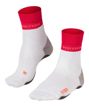 Falke RU True Motion Nevos Running Socks Kadın Sports Socks Beyaz | 94QOMZHPN
