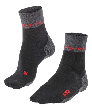 Falke RU True Motion Nevos Running Socks Erkek Çorap Siyah | 27SRPIZJQ