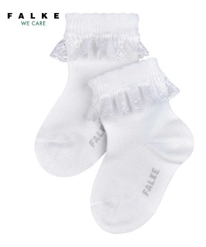 Falke Romantic Lace Socks Bebek Çorap Beyaz | 58RYOZCGH