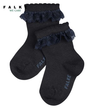 Falke Romantic Lace Socks Bebek Çorap Mavi | 36GFBLPMY