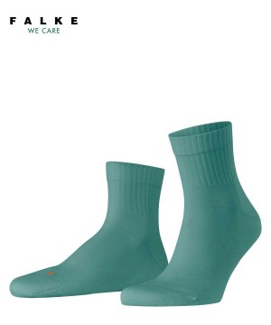 Falke Run Rib Short sock Kadın Çorap Yeşil | 27WZMCIPN
