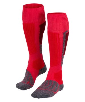 Falke SK1 Comfort Skiing Knee-high Socks Kadın Sports Socks Kırmızı | 93HTQAVXK
