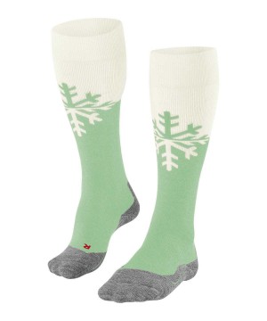 Falke SK2 Intermediate Skiing Knee-high Socks Kadın Sports Socks Yeşil | 19GKSBNRD