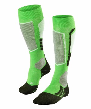 Falke SK2 Intermediate Skiing Knee-high Socks Kadın Sports Socks Yeşil | 98FDBLUQJ