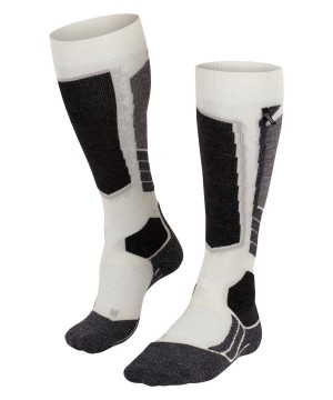 Falke SK2 Intermediate Skiing Knee-high Socks Kadın Sports Socks Beyaz | 23MTQGSYK