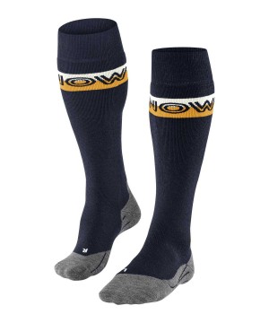 Falke SK2 Intermediate Skiing Knee-high Socks Erkek Çorap Mavi | 31DTMIRCS