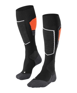 Falke SK4 Advanced Skiing Knee-high Socks Erkek Çorap Siyah | 24NOSTYMR