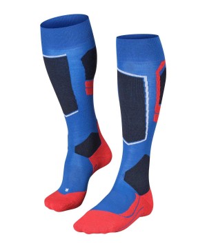 Falke SK4 Advanced Skiing Knee-high Socks Erkek Çorap Mavi | 54PYBRKOE