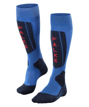 Falke SK5 Expert Skiing Knee-high Socks Erkek Çorap Mavi | 52VFBLTXM