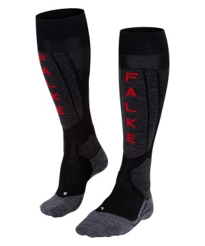 Falke SK5 Expert Skiing Knee-high Socks Kadın Sports Socks Siyah | 63VEPHATG