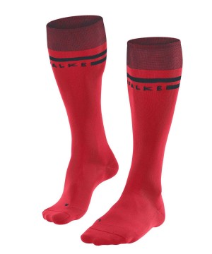 Falke SK7 Race Skiing Knee-high Socks Kadın Sports Socks Kırmızı | 74VAUQZTI