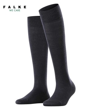 Falke Sensitive Berlin Knee-high Socks Kadın Çorap Mavi | 28SDCKAQY