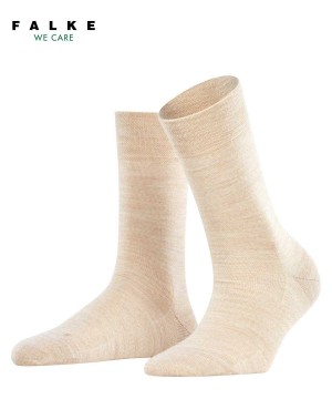 Falke Sensitive Berlin Socks Kadın Çorap Bej Rengi | 29XVEDWOH