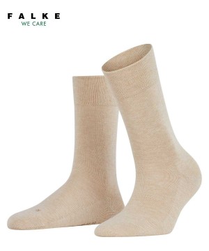 Falke Sensitive London Socks Kadın Çorap Bej Rengi | 82LQBAHRF
