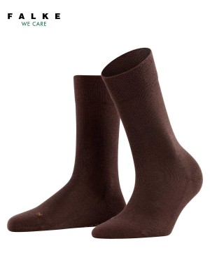 Falke Sensitive London Socks Kadın Çorap Kahverengi | 32PJQYCGA
