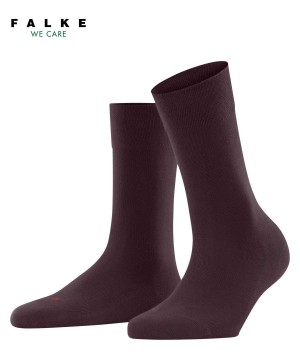 Falke Sensitive London Socks Kadın Çorap Kırmızı | 61GMLFYPN