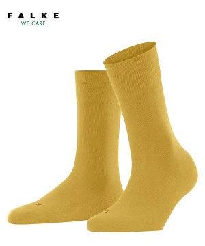 Falke Sensitive London Socks Kadın Çorap Sarı | 95UZIQYTN