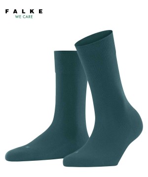 Falke Sensitive London Socks Kadın Çorap Yeşil | 31NZEOIMT