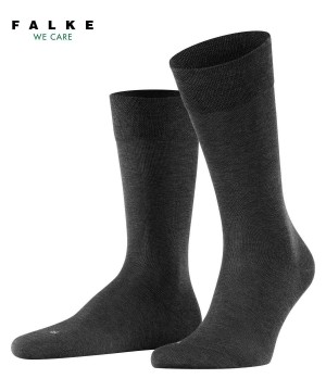 Falke Sensitive Malaga Socks Erkek Çorap Gri | 64XRYTQGV