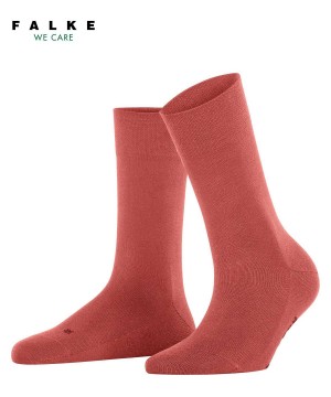 Falke Sensitive New York Socks Kadın Çorap Kırmızı | 68VWJGHDU