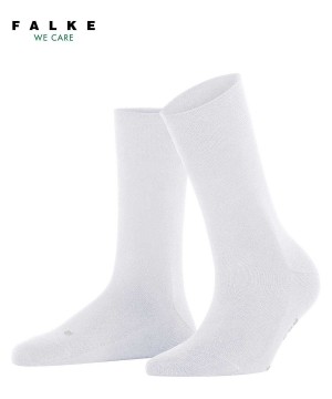 Falke Sensitive New York Socks Kadın Çorap Beyaz | 65SAXTCYQ