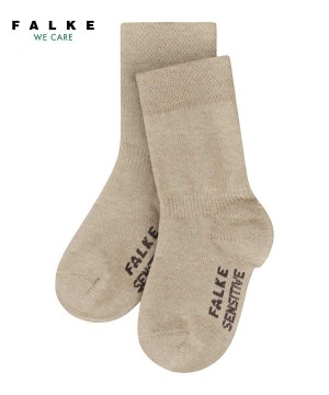 Falke Sensitive Socks Bebek Çorap Bej Rengi | 02HFTGPXW
