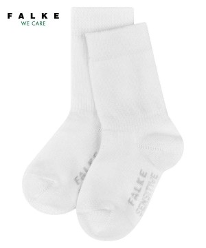 Falke Sensitive Socks Bebek Çorap Beyaz | 17XRTKZSI