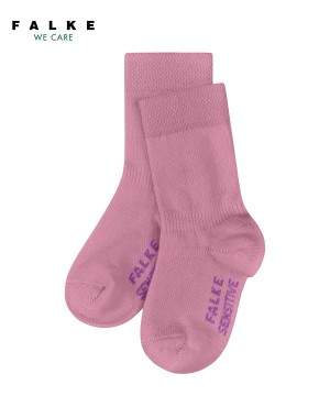 Falke Sensitive Socks Bebek Çorap Pembe | 79ULPYNJT