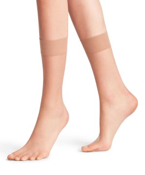 Falke Shelina 12 DEN Ankle socks Kadın Çorap Bej Rengi | 51VLKHOIZ