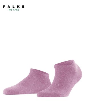 Falke Shiny Sneaker socks Kadın Çorap Kırmızı | 60TXMSHPB