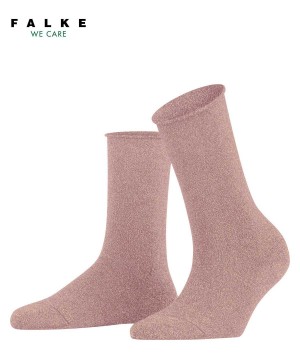 Falke Shiny Socks Kadın Çorap Pembe | 56TNIKZAF
