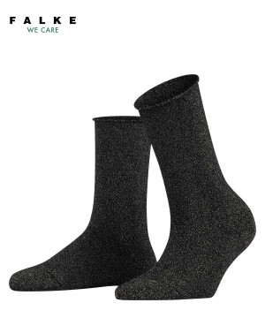 Falke Shiny Socks Kadın Çorap Siyah | 23XMWULKO