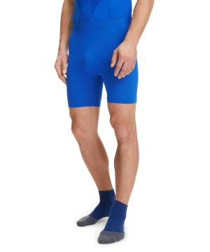 Falke Short Tights Warm Erkek Tights Mavi | 97DHWUCXO
