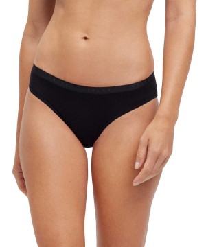 Falke Slip Daily Climate Control Kadın Panties & Slips Siyah | 61BZYXVQG