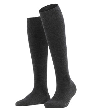 Falke Softmerino Knee-high Socks Kadın Çorap Gri | 93IYOMAHV