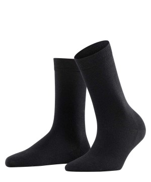 Falke Softmerino Socks Kadın Çorap Siyah | 89EGMQRUB