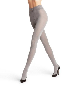 Falke Softmerino Tights Kadın Tights Gri | 96IUQFPKB