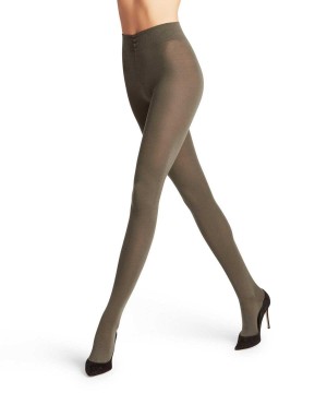 Falke Softmerino Tights Kadın Tights Yeşil | 94DOGLRAS