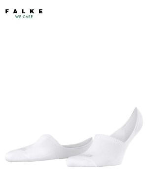 Falke Step High Cut Invisibles Erkek No Show Socks Beyaz | 45ENSVTPH