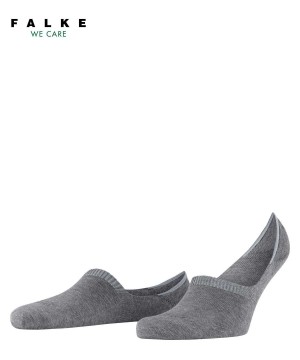 Falke Step High Cut Invisibles Erkek No Show Socks Gri | 73UXOKJLH