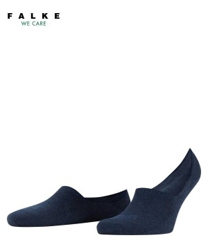 Falke Step High Cut Invisibles Erkek No Show Socks Mavi | 09YWJXSZL