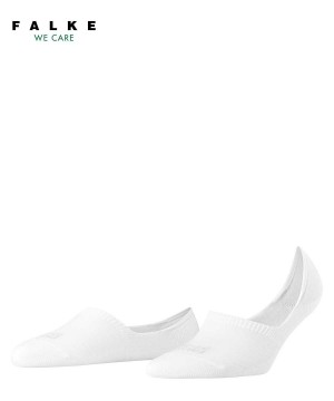 Falke Step High Cut Invisibles Kadın No Show Socks Beyaz | 93YHVGRPX