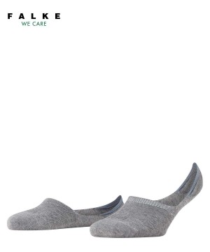 Falke Step High Cut Invisibles Kadın No Show Socks Gri | 46ZNGWFOU