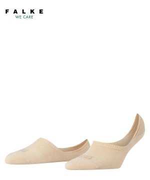 Falke Step High Cut Invisibles Kadın No Show Socks Bej Rengi | 48LYECTFM