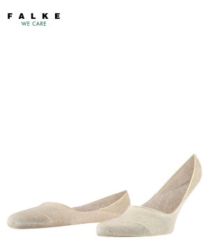 Falke Step Medium Cut Box Invisibles Erkek No Show Socks Bej Rengi | 52RKHWCBV