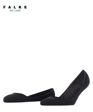 Falke Step Medium Cut Box Invisibles Kadın No Show Socks Siyah | 67MXUKODC