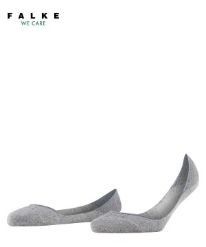 Falke Step Medium Cut Invisibles Kadın No Show Socks Gri | 07UIPXSZK