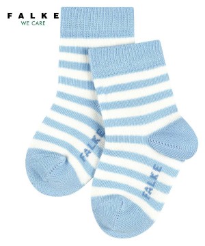 Falke Stripe Socks Bebek Çorap Mavi | 15GHQWDLJ